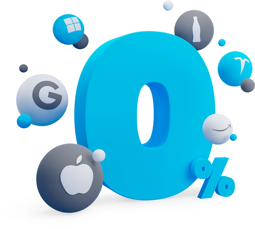 Zero Fees on Trading Shares
